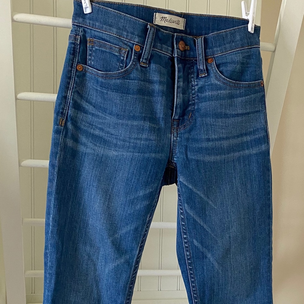 Madewell cropped skinny jeans size 24